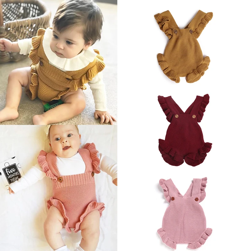 

Комбинезон вязаный, для мальчиков и девочек, осень 2021