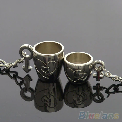 Брелок для ключей в виде чашки с резным сердцем 2 дюйма шт./пара | Спорт и