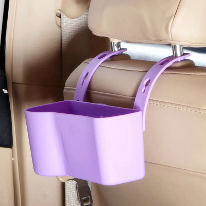 

Car Seat Back Water Cup Holder Box Adjustable Grid Car Drink Rack Snack Holder Cup Stand Bracket Plastic Storage Shelf Organizer