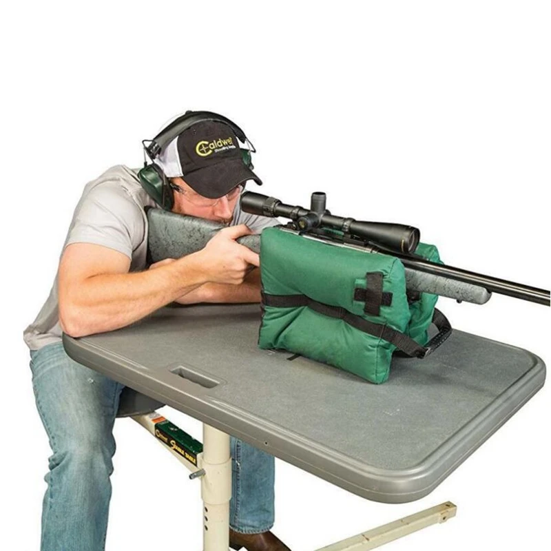 

Sniper Shooting Bag Gun Set Front & Rear Rifle Target Bench Unfilled Stand Support Sandbag Hunting Accessories Bag