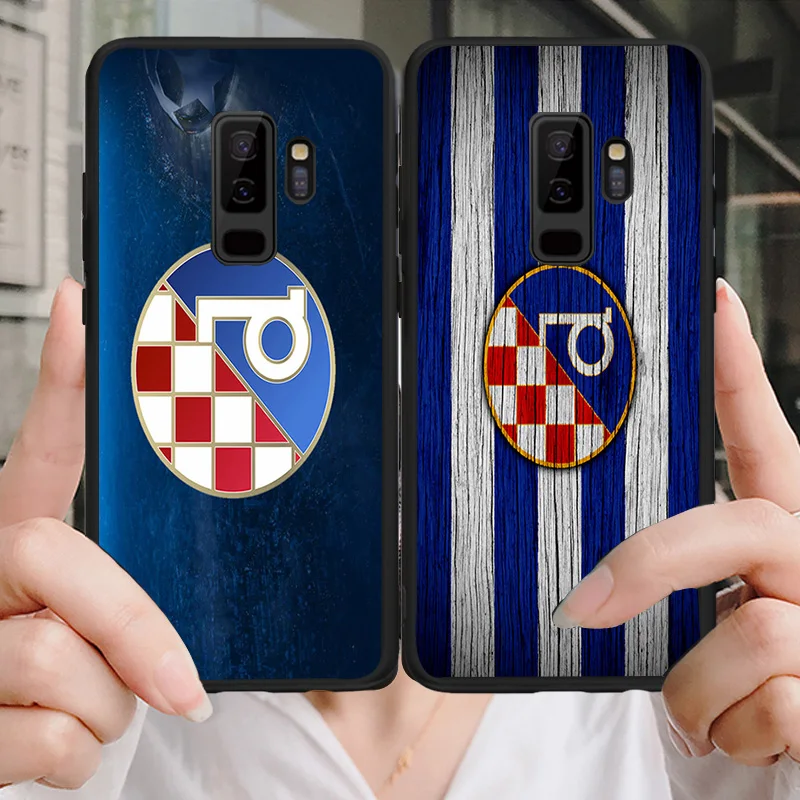 Чехол для телефона FC Dinamo Zagreb Samsung Galaxy S6 Edge S7 S8 S9 Plus A3 A7 A5 A8 A9 J5 J7 S5 DIY чехол мягкого ТПУ