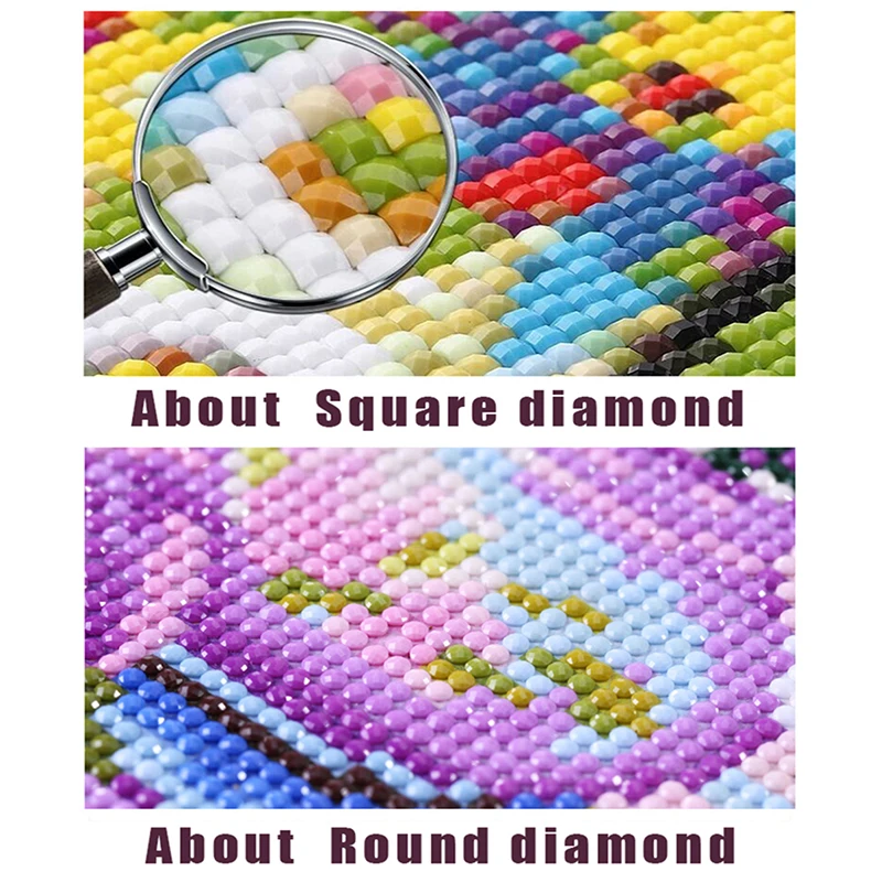 Сделай Сам Бриллиантовая мозаичная фигурка животного Оранжевый кот Вышивка квадрат Алмазная картина