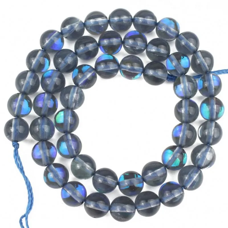 Серый из австрийского кристалла Круглый бисер для изготовления ювелирных