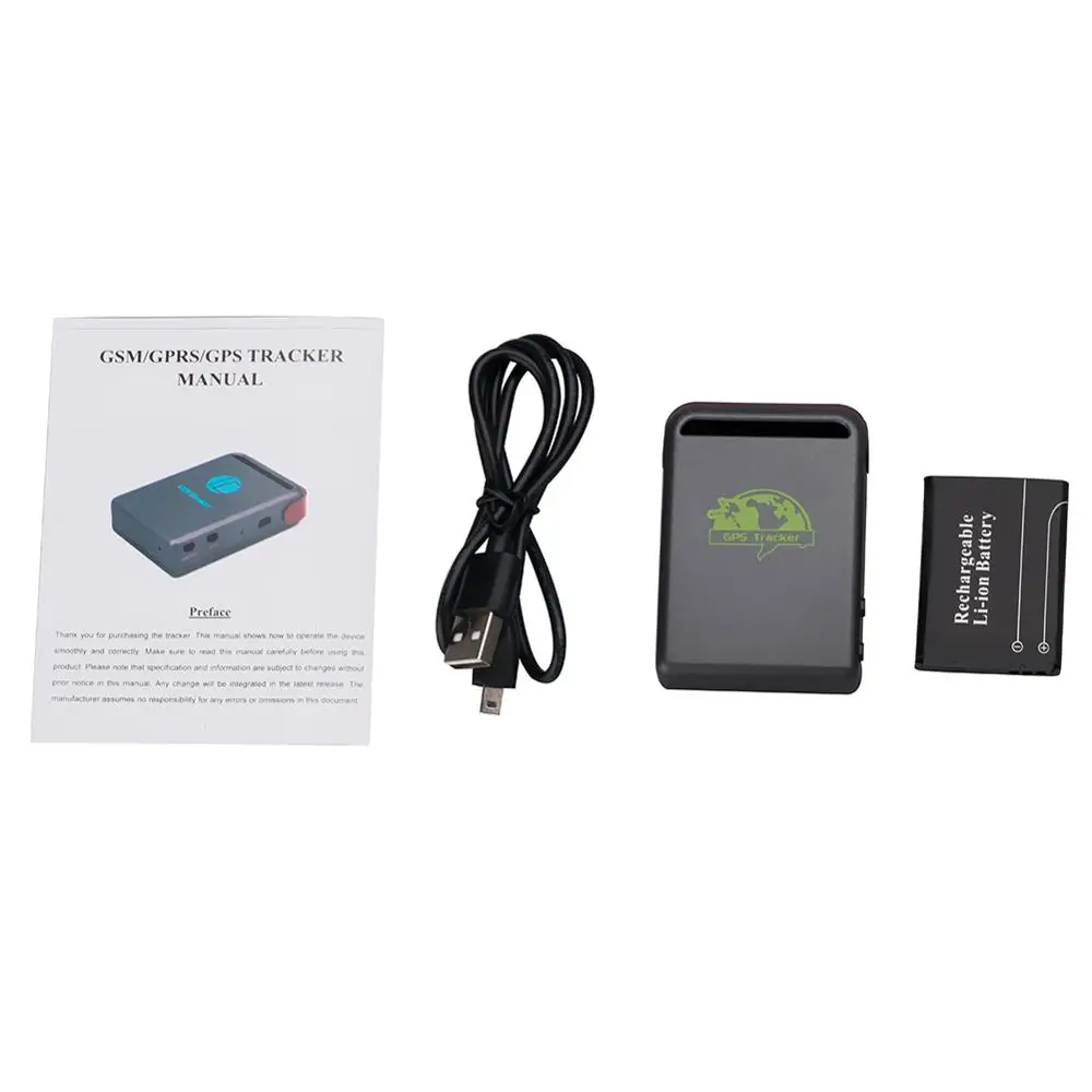 TK102B GSM GPRS Автомобильный gps трекер локатор слежения с SOS превышение скорости Аля