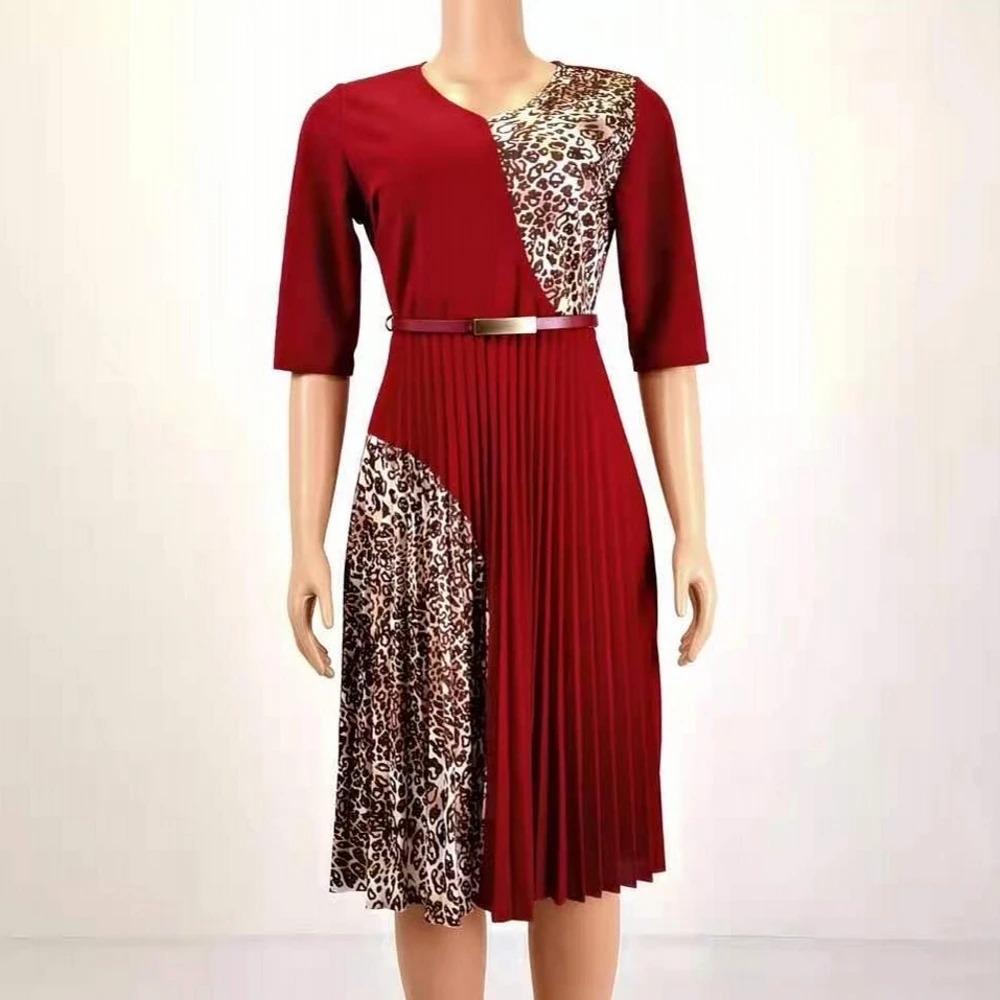 

African Dresses For Women Dashiki Elegant Clothing 2021 Ankara Print Kaftan Office Lady Dress Bohemian Robe Boubou Africain