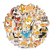 2550pcs kirky dog animal stickers laptop skateboard suitcase luggage motorcycle cartoon stickers decal toy decal waterproof pvc