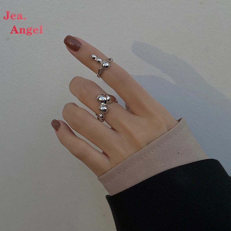 

Женское кольцо с круглыми бусинами Jea.Angel 925