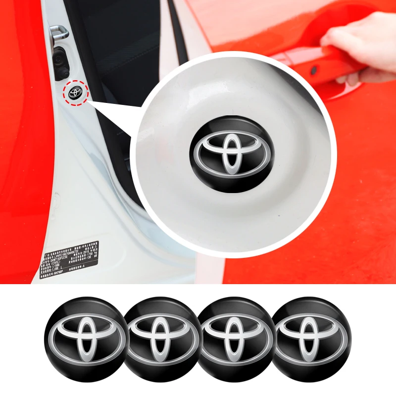 4 шт. звукоизоляционные амортизаторы для двери автомобиля 20 мм|Наклейки на