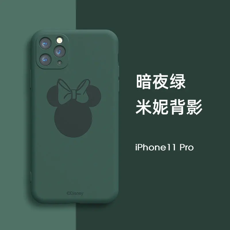 

Disney cute Mickey Cartoons phone case is suitable for iPhone 6/7/8 plus XR XS Max 11/12 Pro Max/mini couple phone case