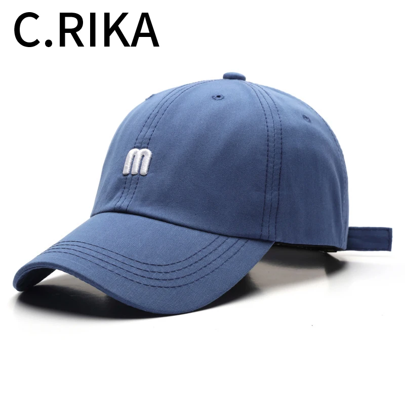 Мужская и женская летняя Регулируемая бейсбольная кепка Повседневная