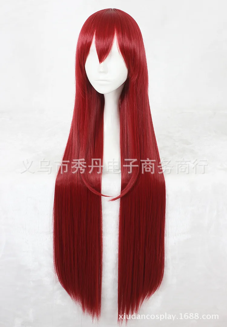 Женский парик для косплея макизе курису из белых ворот 100 см/39 дюймов ролевые игры