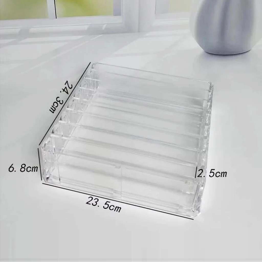 Кисть для макияжа коробка хранения CC сливки Чехол косметический держателя шкафа