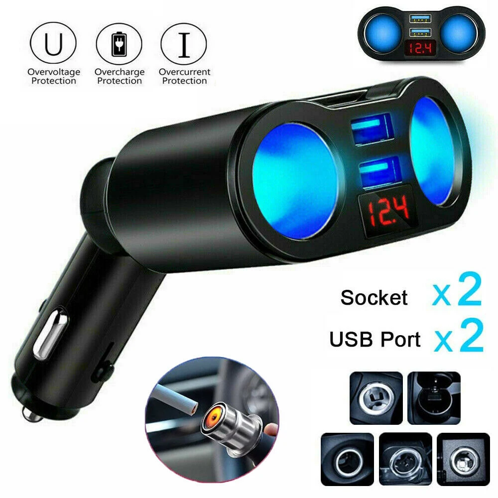 

USB-разветвитель со светодиодной подсветкой и двумя USB-портами