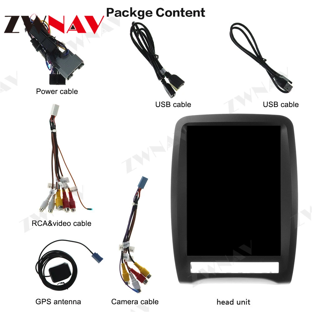 

Vertical Screen Tesla Style Android 9 Car GPS Navigation for Dodge Durango Radio 2012+ Tape Recorder Head Unit Multimedia Player