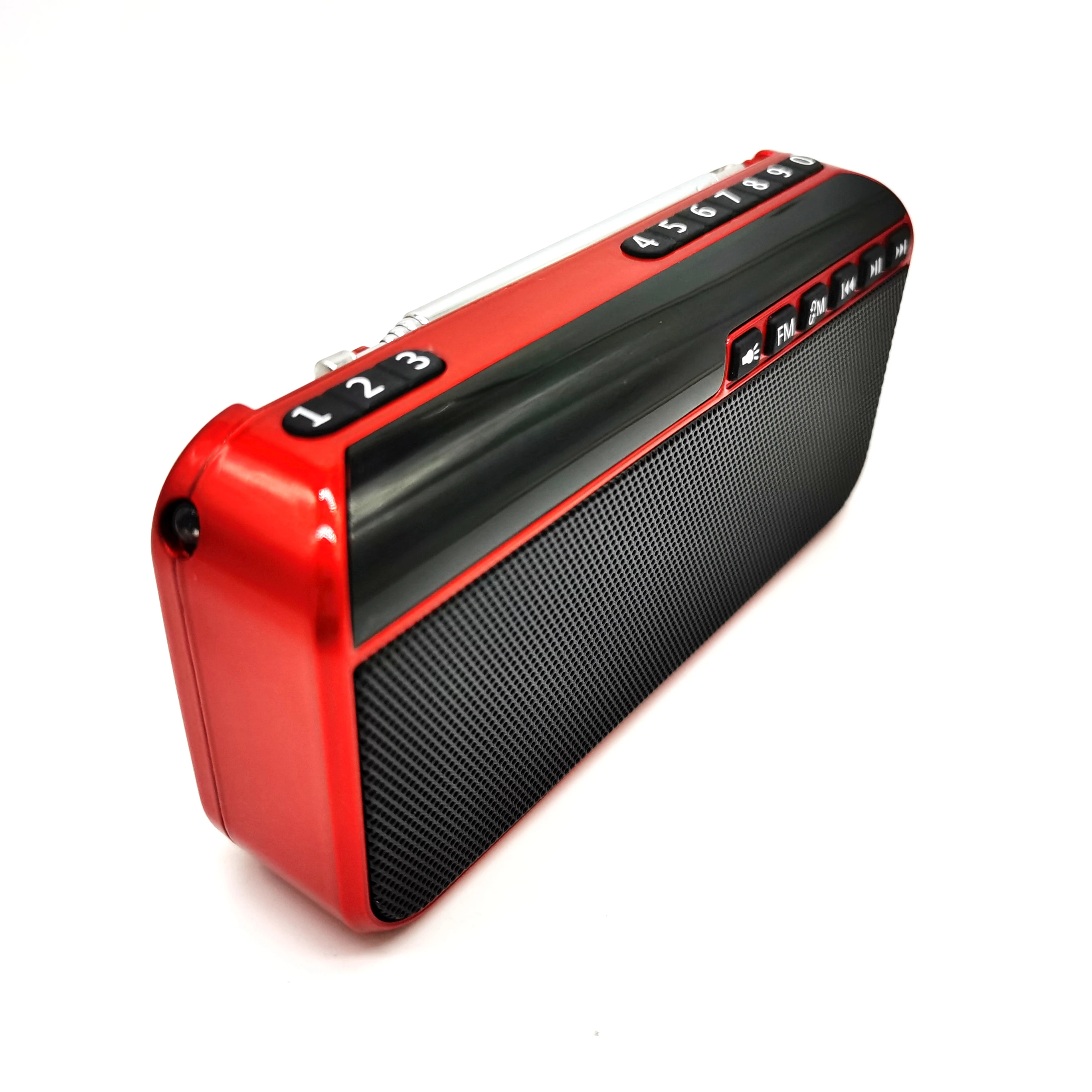 Bluetooth-динамик 2 аккумулятора FM-радио MP3 музыкальный плеер портативный