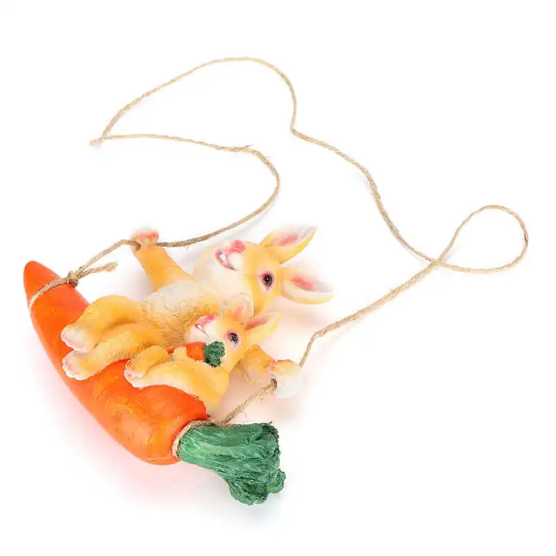 Миниатюрные фигурки античные животные кролики подвесные украшения качели кулон