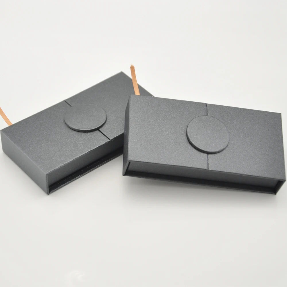 Упаковка для ресниц 25 мм магнитная коробка накладных с логотипом на