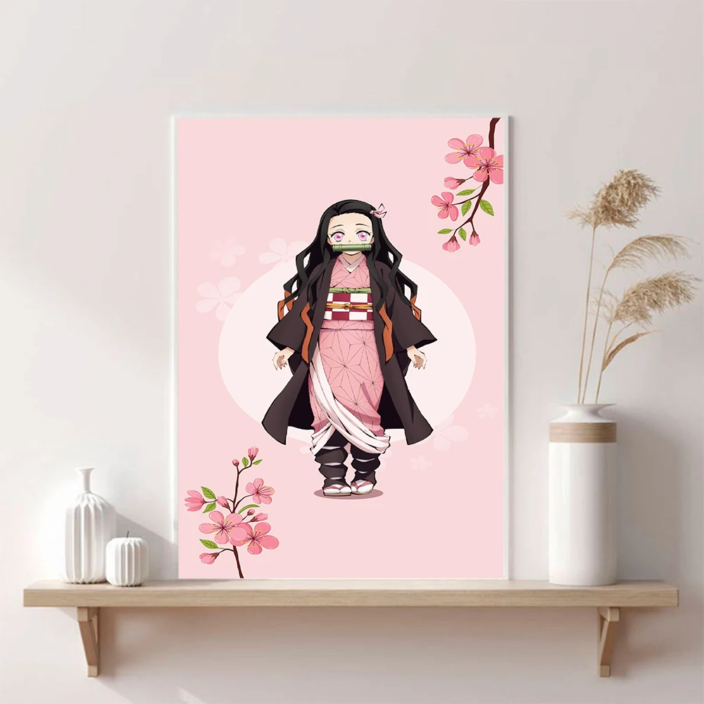 

Anime Girl Wall Art Canvas Painting Posters And Print Wall Pictures For Kids Room Decoration Painting Wall Decoration
