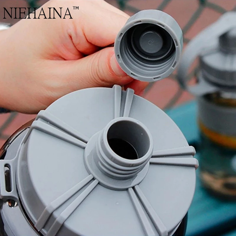 2000 мл 600 на открытом воздухе Фитнес Спортивная бутылка из пластика (чайник