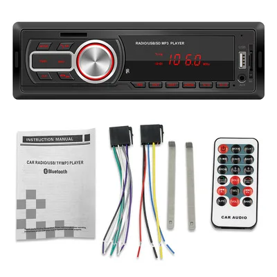 

Car Radio Stereo Player Digital Bluetooth MP360Wx4 FM Radio Stereo Audio Music USB/SD with In Dash AUX Input