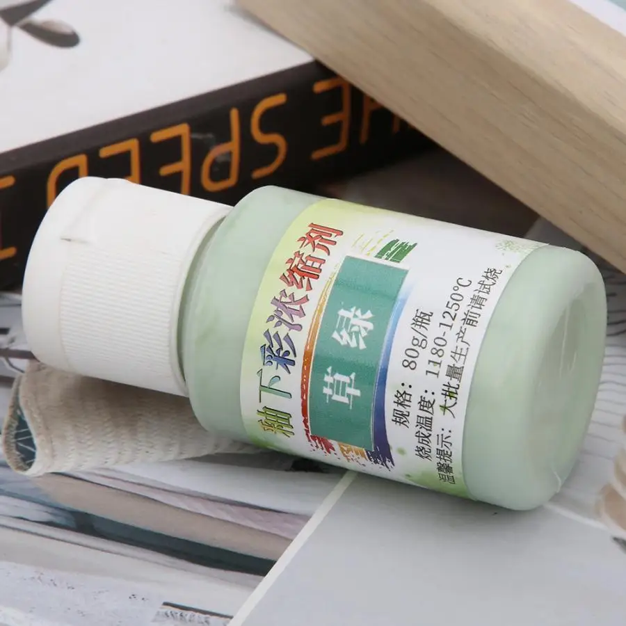 Концентрированный цветной глазурь под глазурью керамический пигмент средняя