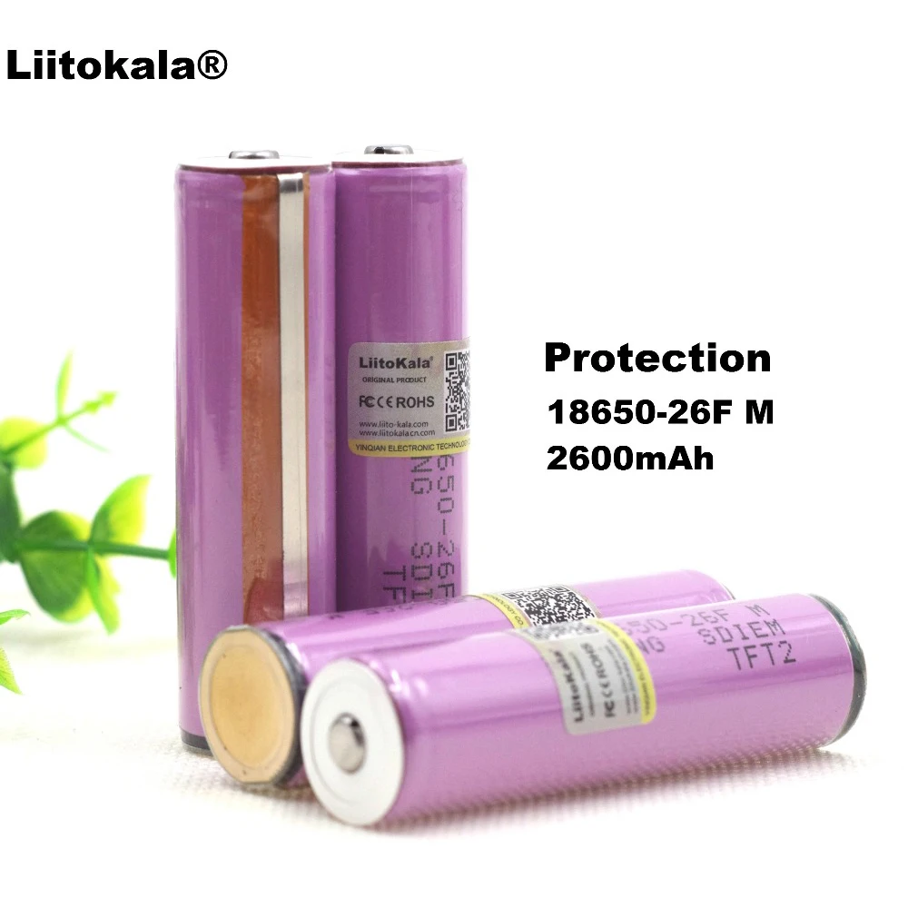 Оригинальная 2020 Liitokala оригинальная 3 7 V 18650 2600AMH стандартная литиевая батарея