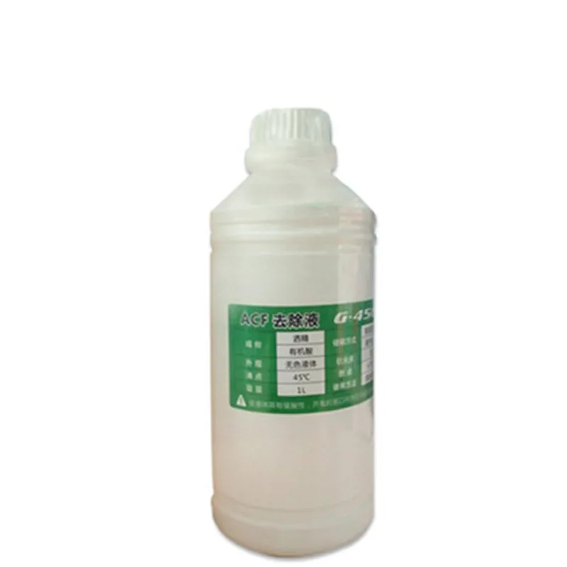 Оригинальная импортная жидкость для удаления проводящего клея 500 мл/1 л ACF кабеля