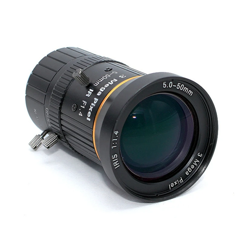 

5-50mm 3MP Zoom Lens Live Lens HD Network Box Camera Lens CCTV LENS Camera Accessories