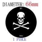 66 мм 1 шт. Gobo DIY оптический тубус фоновая форма эффект проекционная пленка графическая вставка для вспышки godox фосветильник светильник ка