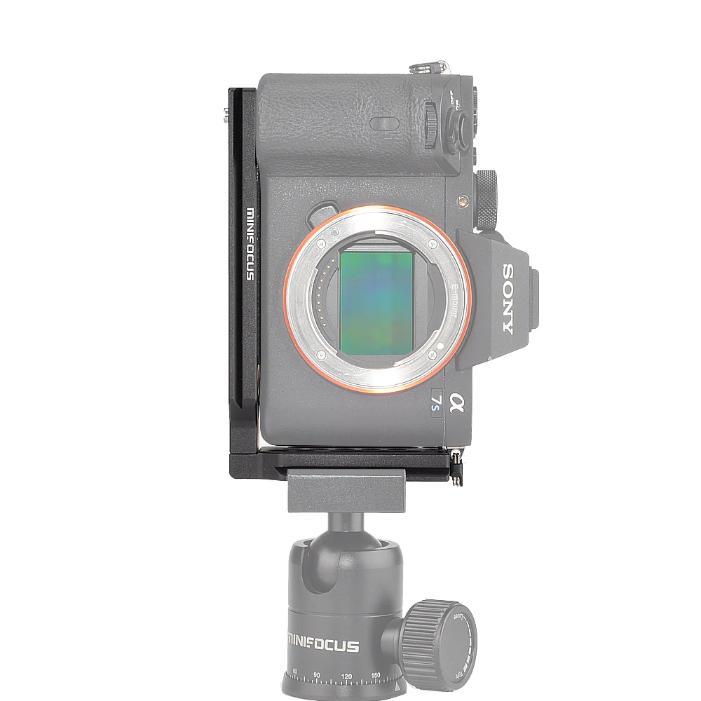 L-образный кронштейн быстросъемная пластина вертикальная видеосъемка