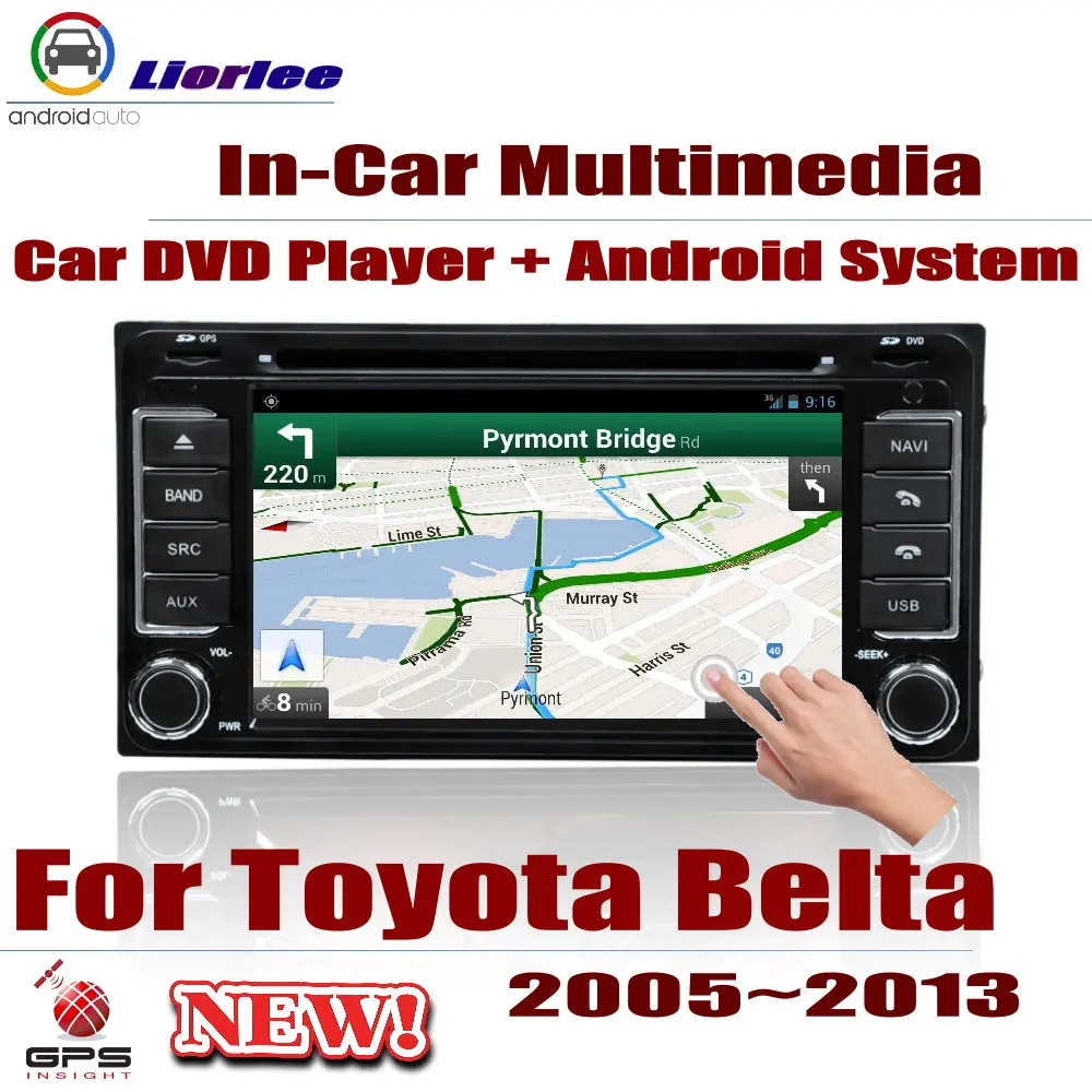 Car DVD Player For Toyota Belta Limo Vois Yaris 2005-2013 IPS LCD Screen GPS Navigation Android System Radio Audio Video Stereo Car DVD Player For Toyota Belta Limo Vois Yaris 2005-2013 IPS LCD Screen GPS Navigation Android System Radio Audio Video Stereo