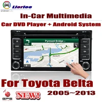 car dvd player for toyota belta limo vois yaris 2005 2013 ips lcd screen gps navigation android system radio audio video stereo