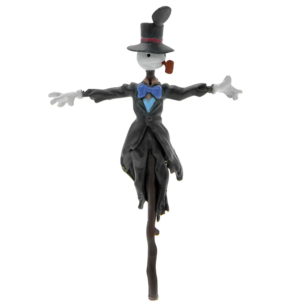 

Garden Miniatures Figurine Toy Landscape Decoration Home DIY Resin Figures Anime Ornaments Moving Mini Scarecrow Statue Doll