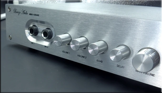 KYYSLB 220V M65831 усилитель PreampJRC5532 Op Amp Цифровой караоке машина преамп караоке-борд OPA275 усилитель PreamplifierHIFI