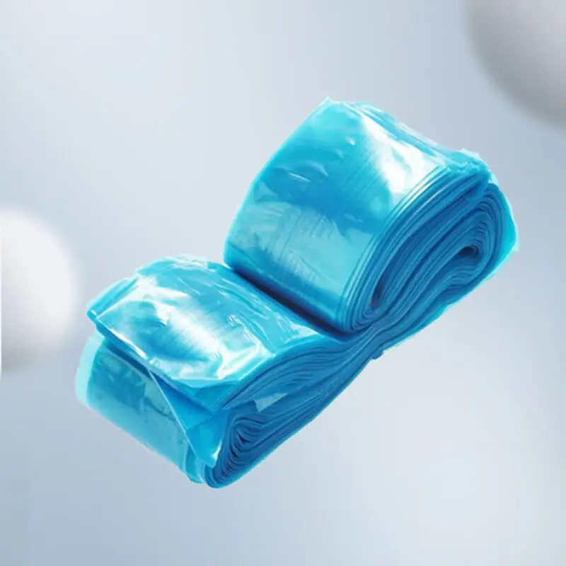 Пластиковая Синяя Татуировка зажим шнур рукав крышка сумка поставка CCC A #|clip cord