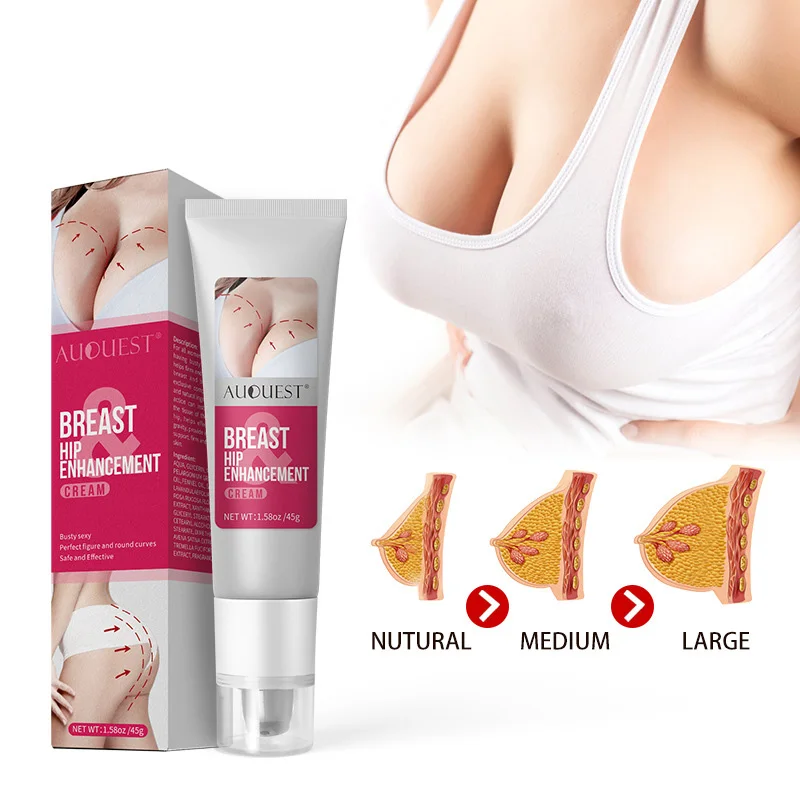 

2PCS Breast Enhancement Cream Enlargement Promote Female Hormones Breast Lift Firming Massage Hip Best Up Size Skin Care Cream