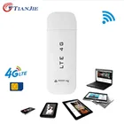 Wi-Fi-роутер TIANJIE 3G4G Dong LTE, 150 м, высокоскоростной USB-модем, автомобильная флешка, Wi-Fi TDD, беспроводная широкополосная точка доступа со слотом для Sim-карты