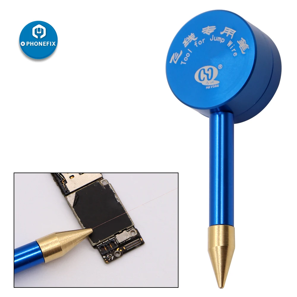 PHONEFIX 0 02 мм ручка для проволоки вспомогательный инструмент сварки BGA перемычка