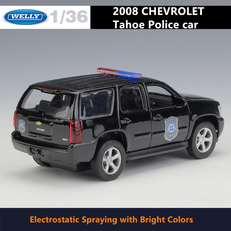 WELLY 1:36 2008 CHEVROLET Tahoe брелок для автомобильных ключей модель машина Моделирование