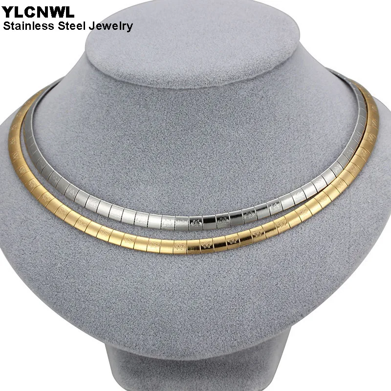 Butterfly Pattern Stainless Steel Necklaces For Women Gold Color Fashion Choker Chunky Female Jewelry Gift | Украшения и