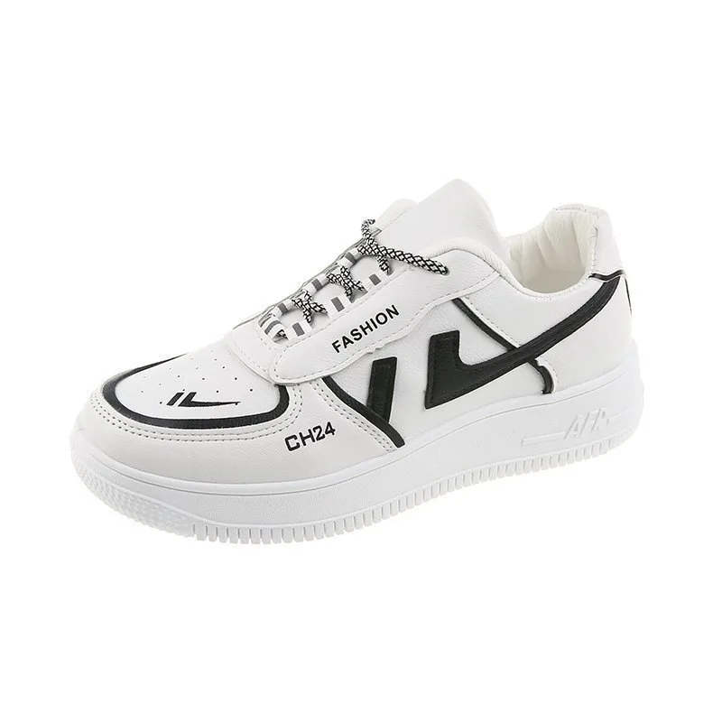 

High Top Macarone Large Size Small White Shoes Women's Fashion Shoes Korean Ulzzang Harajuku Board Shoes 2021 Autumn and Winter