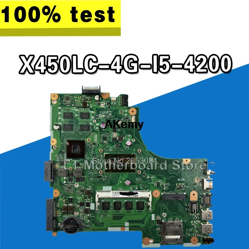 Для For Asus X450LC 4G I5 4200 системная материнская плата для ноутбука материнской платы