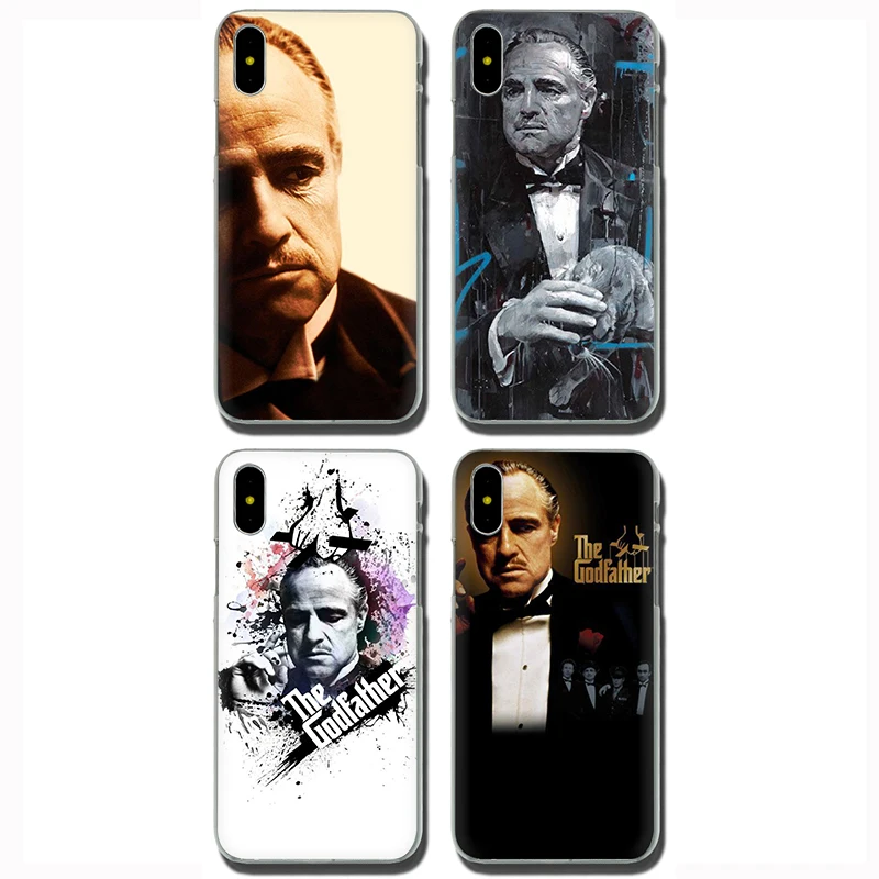 Жесткий чехол для телефона Godfather Don Corleone для iPhone 5 5S 5C SE 6 6s 7 8 Plus X XR XS 11 pro Max