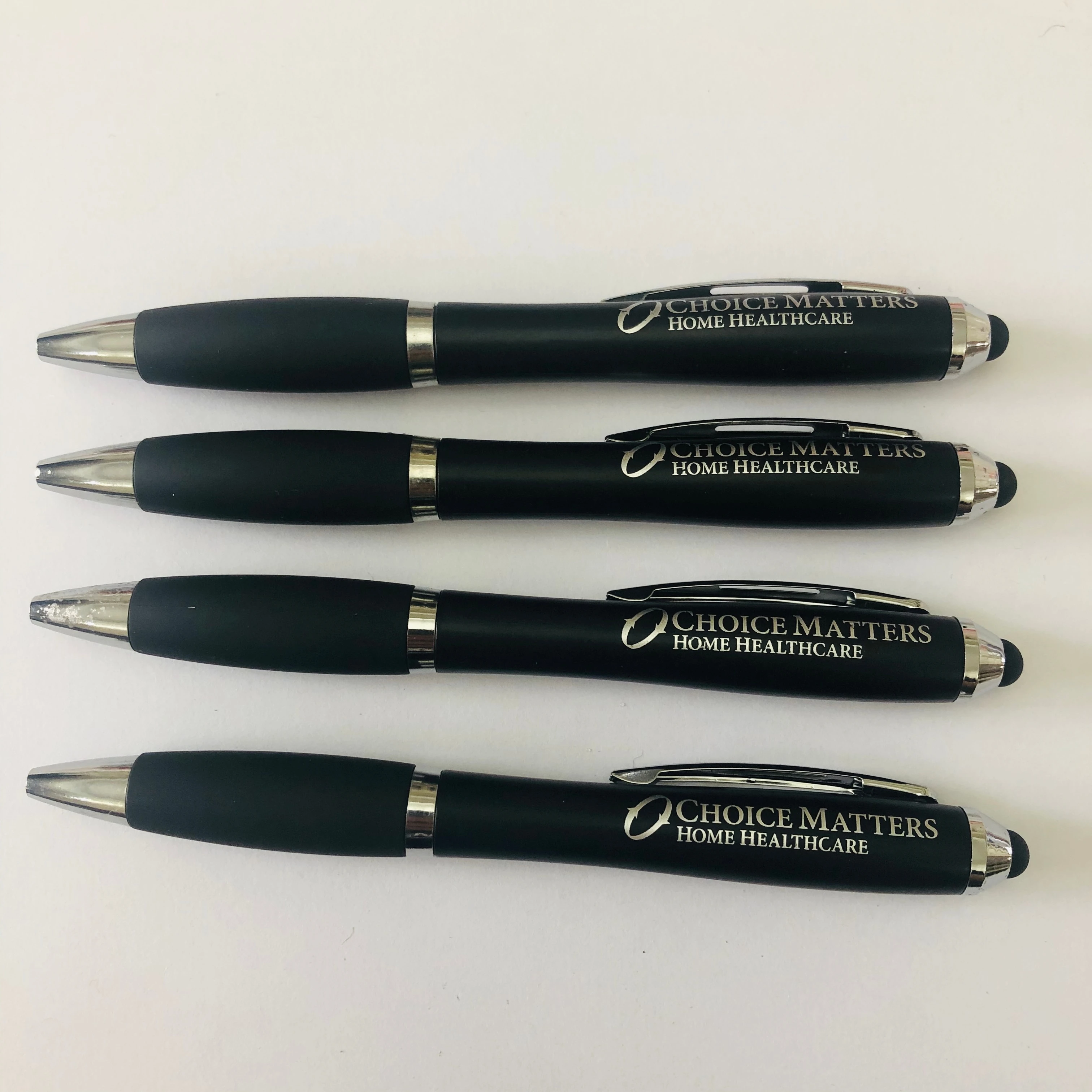 Ручка с логотипом высокого качества и сенсорным экраном черная ручка под заказ