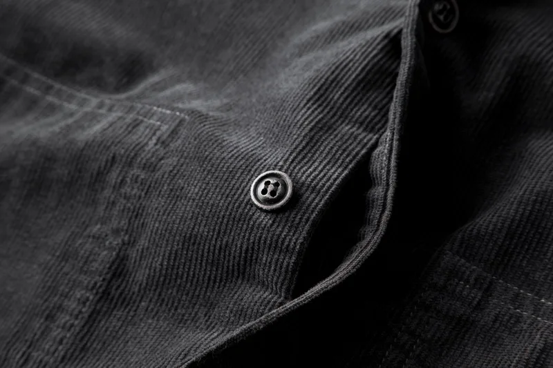 Designer loose long sleeve corduroy jacket for men cotton brand jackets male casual gray mens comfortable Jaqueta jas | Мужская одежда