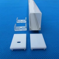 free shipping high quality square led aluminum profile for led strip lights bar light