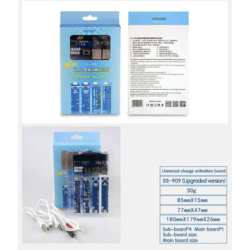 Hot 3C-Mobile Phone Universal Battery Activation Board Quick Charge Pcb Tool With Usb Cable For Iphone Android Send To | Электроника