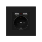 Настенная розетка Bcsongben USB для дома, 110-250 В, 16 А переменного тока, панель из ПК, 86 мм * 86 мм, двойной USB-настенная розетка стандарта ЕС