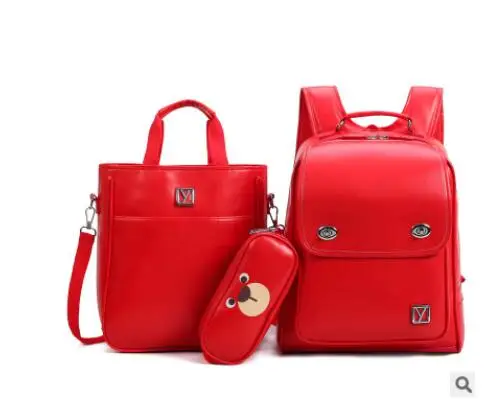 Японский Школьный ранец для девочек ортопедический Детский рюкзак книг из