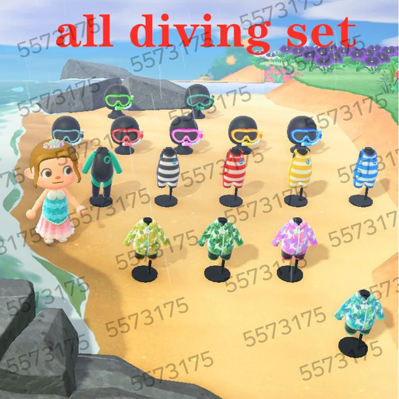 Скрещивание животных New Horizons мебель для Nintendo Switch перекрещивание Русалочка сделай